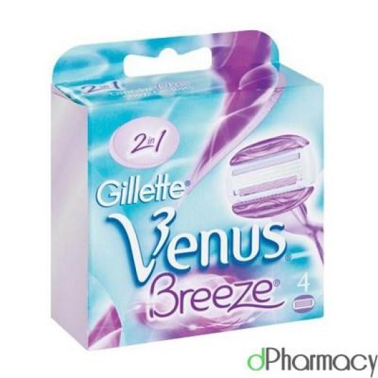 Gillette Venus Breeze Cartridges 4 Gillette Venus Breeze Cartridges 4