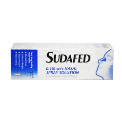 Sudafed Nasal Spray Solution 0.1% 15ml Sudafed Nasal Spray Solution 0.1% 15ml