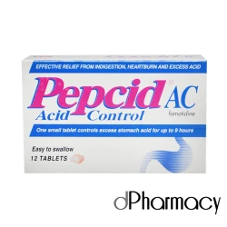 Pepcid Acid Control Film Coated Tablets (12 Tablets) Pepcid Acid Control Film Coated Tablets (12 Tablets)