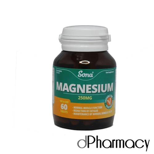 Sona Magnesium 250Mg 60 Tablets