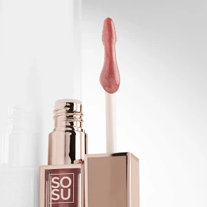 SOSU Shimmer Lip Glaze Rose Gold
