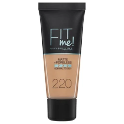 Maybelline Fit Me Matte & Poreless Foundation 220 30Ml Maybelline Fit Me Matte & Poreless Foundation 220 30Ml