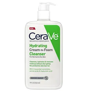 CeraVe Hydrating Cream to Foam Cleanser 236ml CeraVe Hydrating Cream to Foam Cleanser 236ml