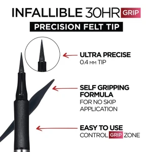 LOreal Infallible Grip Precision Eyeliner Vinyl Black LOreal Infallible Grip Precision Eyeliner Vinyl Black