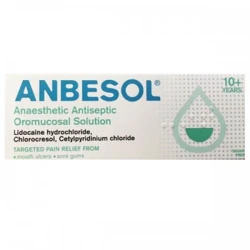 Anbesol Anaesthetic Antiseptic Solution 10ml Anbesol Anaesthetic Antiseptic Solution 10ml