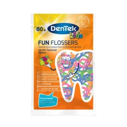 Dentek Kids Fun Flossers Wild Fruit (60)