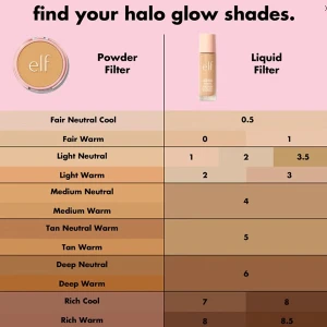 e.l.f. Halo Glow Powder Filter Fair Warm e.l.f. Halo Glow Powder Filter Fair Warm