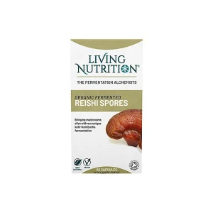 Living Nutrition Original Fermented Reishi Spores (60caps)