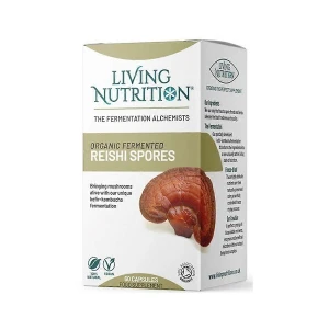 Living Nutrition Original Fermented Reishi Spores (60caps)