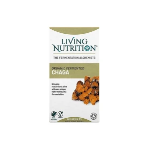 Living Nutrition Original Fermented Chaga (60caps)