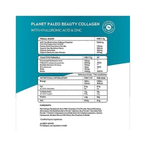 Planet Paleo Beauty Collagen (231g)