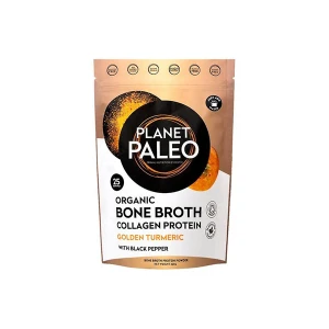 Planet Paleo Original Bone Broth Collagen Golden Turmeric (225g)