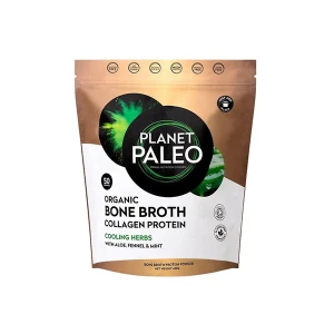 Planet Paleo Original Bone Broth Collagen Cooling Herbs (450g)