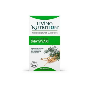 Living Nutrition Original Fermented Shatavari (60caps)