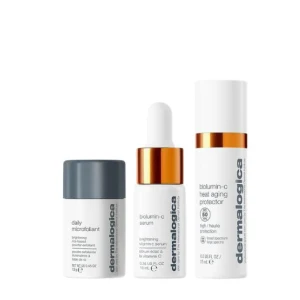 Dermalogica BioLumin-C Brightening Discovery Trio | Exfoliate Glow & Protect