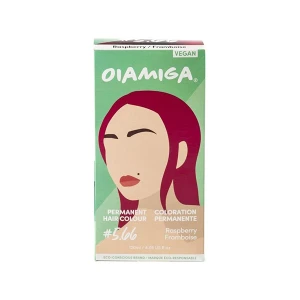 Oiamiga Raspberry Permanent Hair Colour (120 ml)