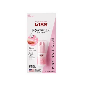 Kiss Powerflex Pink Nail Glue 3g