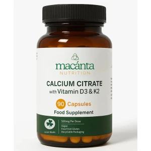 Macanta Calcium Citrate D3 K2 (90caps) Macanta Calcium Citrate D3 K2 (90caps)