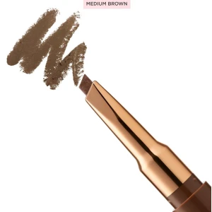 Sculpted by Aimee Connolly Shape & Set Brow Pencil & Fixing Gel Medium Brown