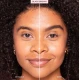 Full face showing brows before and after Full face showing brows before and after
