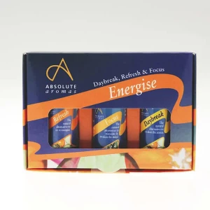 Absolute Aromas Energise Essential Oil Blends Kit (3x10 ml)