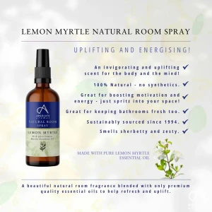 Aromas Lemon Myrtle Room Spray 30ml