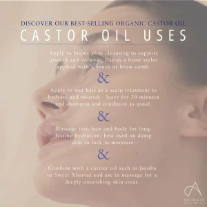 Absolute Aromas Original Castor Oil (100 ml)