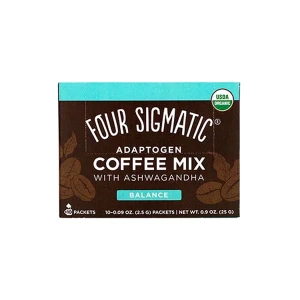 Four Sigma Foods Adaptogen Coffee With Tulsi & Ashwagandha (10sachets)