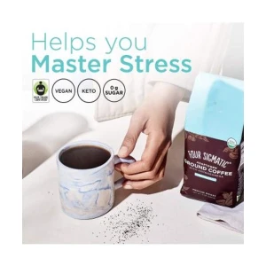 Four Sigma Foods Adaptogen Ground Coffee Bag 16 Servings (340g) Four Sigma Foods Adaptogen Ground Coffee Bag 16 Servings (340g)