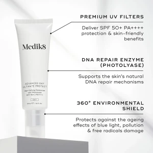 Medik8 Advanced Day Ultimate Protect Spf50+ 50ml Medik8 Advanced Day Ultimate Protect Spf50+ 50ml