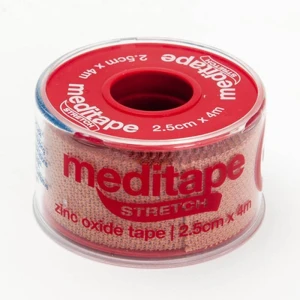 Meditape Strch Zinc Oxide Tape 2.5Cm x 4.5M