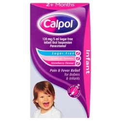 Calpol 120mg/5ml Sugar Free Oral Suspension 2 month+ (60ml) Calpol 120mg/5ml Sugar Free Oral Suspension 2 month+ (60ml)