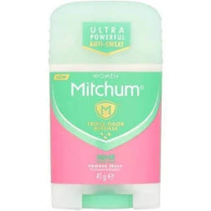 Mitchum Ladies Deodorant Stick Powder Fresh 41Gm