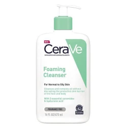 CeraVe Foaming Cleanser For Normal To Oily Skin 473ml