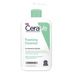 CeraVe Foaming Cleanser For Normal To Oily Skin 473ml CeraVe Foaming Cleanser For Normal To Oily Skin 473ml