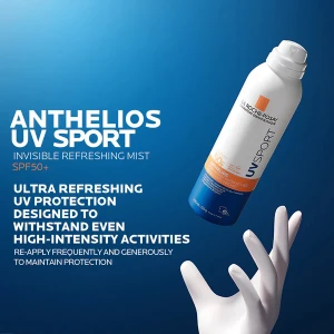 La Roche Posay Anthelios UV Sport Spray Mist Spf50+ 200ml La Roche Posay Anthelios UV Sport Spray Mist Spf50+ 200ml