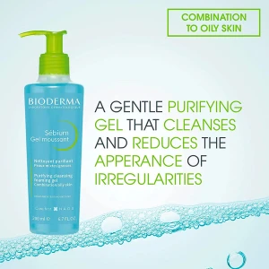 Bioderma Sebium Purifying Foaming Gel 200ml Bioderma Sebium Purifying Foaming Gel 200ml