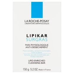 La Roche Posay Lipikar Soap Cleansing Bar 150G La Roche Posay Lipikar Soap Cleansing Bar 150G