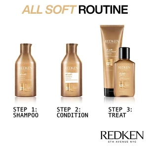Redken All Soft Shampoo 300ml Redken All Soft Shampoo 300ml