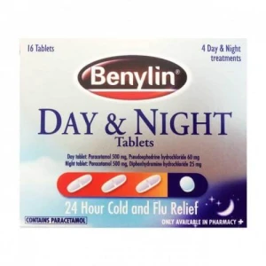 Benylin Day & Night Tablets (16) Benylin Day & Night Tablets (16)