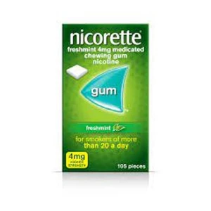 Nicorette 4mg Nicotine Gum Freshmint (30)