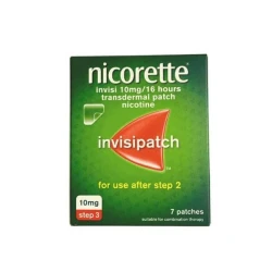 Nicorette 10mg Invisi Nicotine Patch (7pack) Nicorette 10mg Invisi Nicotine Patch (7pack)