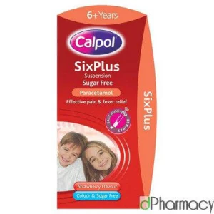 Calpol Six Plus 250Mg/5Ml Original Suspension 60Ml Calpol Six Plus 250Mg/5Ml Original Suspension 60Ml