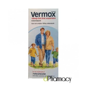 Vermox Oral Suspension 30Ml Vermox Oral Suspension 30Ml