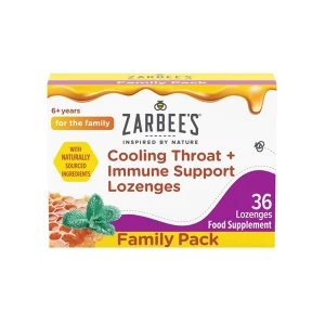 Zarbees Colling Throat & Immune Support Lozenges (36) Zarbees Colling Throat & Immune Support Lozenges (36)