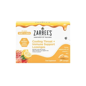 Zarbees Immune Honey & Lemon Lozenges (24) Zarbees Immune Honey & Lemon Lozenges (24)