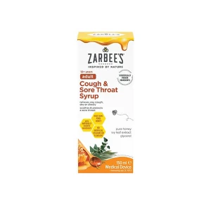 Zarbees Adult Cough & Sore Throat Syrup