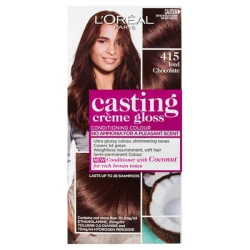 LOreal Casting Creme Gloss Semi Permanent Hair Colour 415 Iced Chocolate LOreal Casting Creme Gloss Semi Permanent Hair Colour 415 Iced Chocolate
