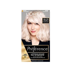 Loreal Preference Feria Hair Colour 10.21 Stockholm