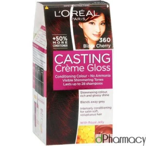 LOreal Paris Casting Creme Gloss 360 Black Cherry Hair Colour LOreal Paris Casting Creme Gloss 360 Black Cherry Hair Colour